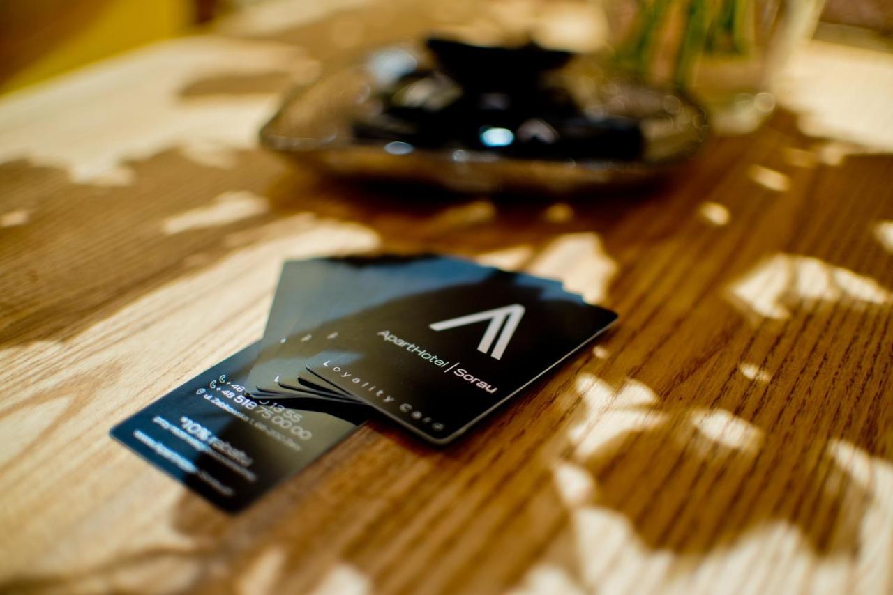 ז'ארי Apartsuites I Sorau מראה חיצוני תמונה A business card